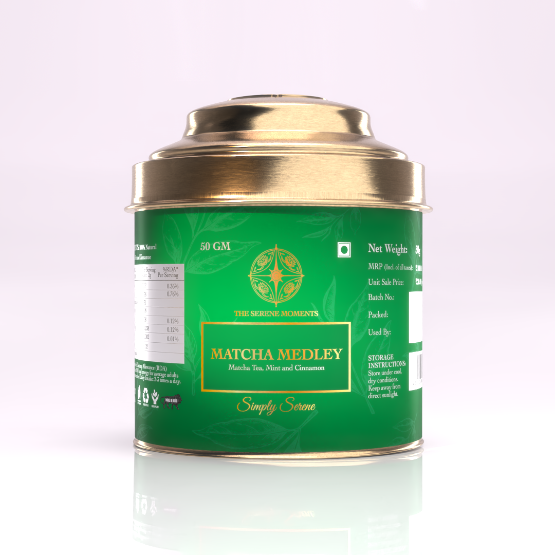 Matcha Medley Tea Product Tin