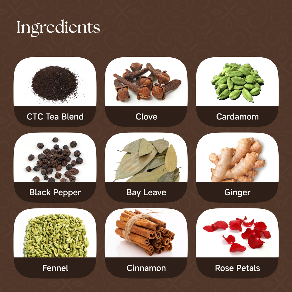 Shaahi Chai Ingredients